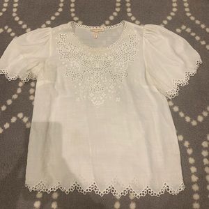 Rebecca Taylor Eyelet Blouse